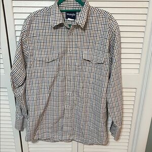 Wrangler plaid Pearl snap